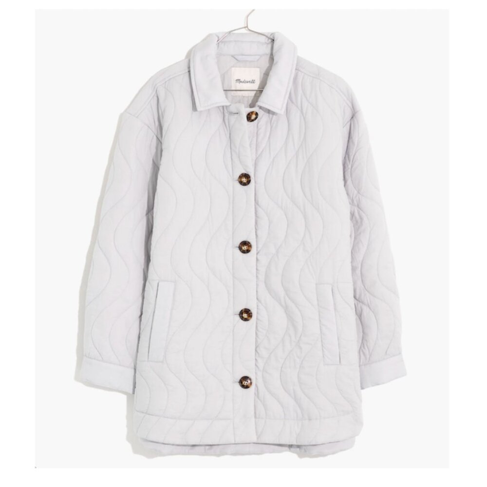 Madewell Quilted Belrose Shirt-Jacket